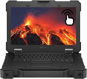 Dell Latitude 7414 Rugged Extreme Tablet PC with Backlit Keyboard, 14in Touchscreen Laptop, Core i3-6100U 2.8GHz, 8GB RAM, 256GB SSD, Win10 pro(Renewed)