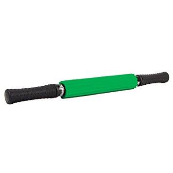 TheraBand Roller Massager , Muscle Roller Stick for Self-Myofascial Release, Deep Tissue Massage Rolling Pin, Trigger Point Release, Muscle Soreness, Best Gifts for Runners, Athletes, Crossfit