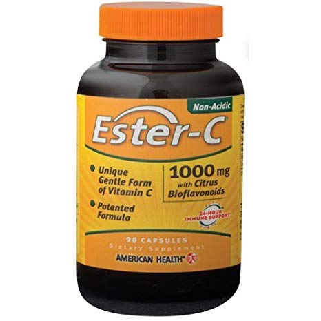 American Health - Ester-C with Citrus Bioflavonoids - 1000 mg. 90 Caps