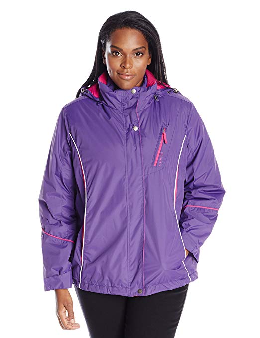 Big Chill Women's Plus-Size 3-in-1 Systems Jacket