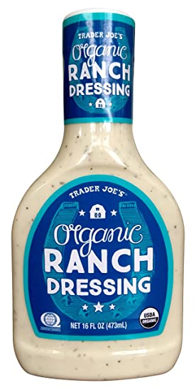 Trader Joes Organic Ranch Dressing 16 Oz