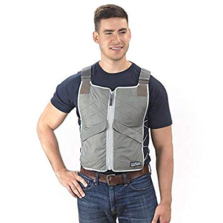 FlexiFreeze Professional Series Ice Vest - Charcoal