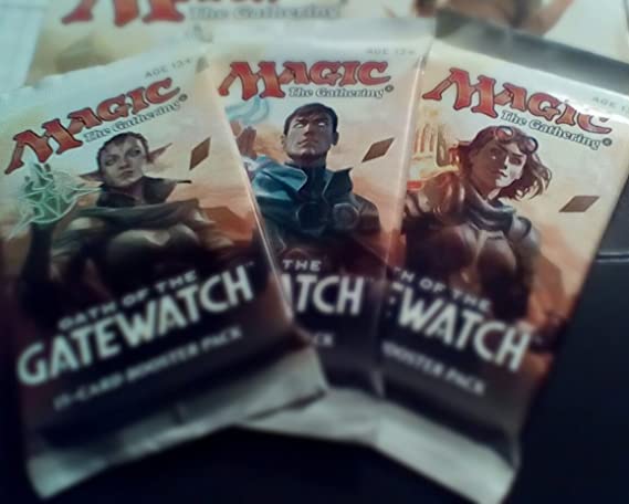 3 (Three) Packs of Magic: the Gathering - MTG: Oath of The Gatewatch Booster Pack Lot (3 Packs)