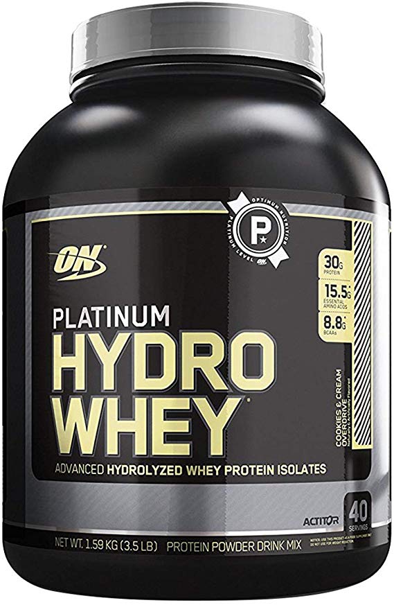 Platinum Hydro Whey Cookies and Cream 3.5 LBS by Optimum Nutrition