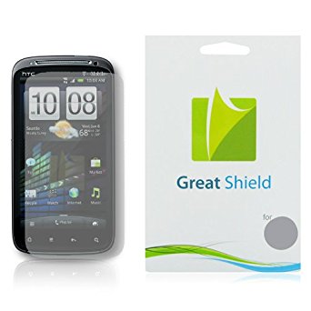 GreatShield Ultra Anti-Glare (Matte) Clear Screen Protector Film for HTC Sensation 4G / HTC Pyramid (3 Pack)