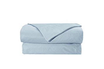 EL&ES Bedding Collections Bedsheets 500 Thread Count, 100% Cotton Queen Sheets Set, Imperial Collection, 4-Piece Bedding Set, 15-inch Elastic Deep Pocket Fitted Sheet, Blue