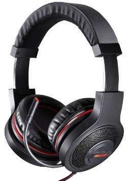 Perixx AX-3000, 7.1 surround sound gaming headset - Folding Design - In-line Audio Control - 1.8 M Braided Cable