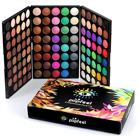 Lookatool 120 Colors Cosmetic Powder Eyeshadow Palette Makeup Set Matt Available