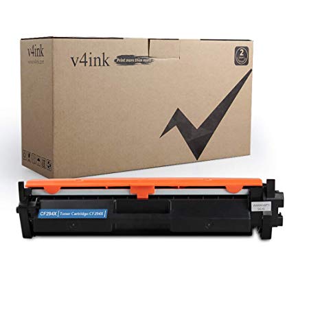 V4INK Compatible CF294X Toner Cartridge Replacement for HP 94X CF294X for Use in HP Laserjet M118 Laserjet M148 Black 1 Pack
