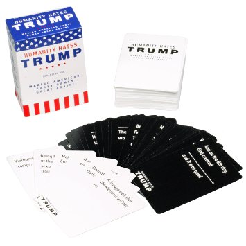 Humanity Hates Trump Card Game - Expansion One (80 White Cards, 30 Black Cards) - Making American Party Games Great Again!