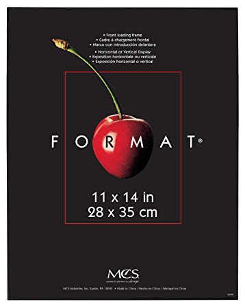 MCS 11 by 14-Inch Format Frame, Black