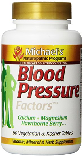 Michael's Naturopathic Programs Blood Pressure Factors Nutritional Supplements, 60 Count