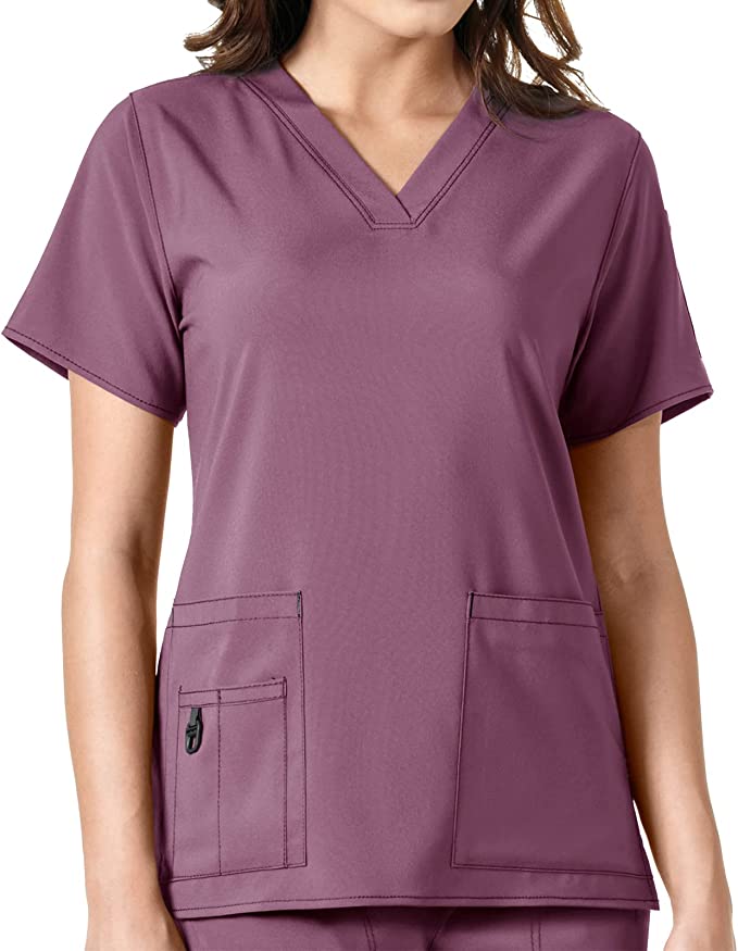 Carhartt Womens V-Neck Tech Scrub Top