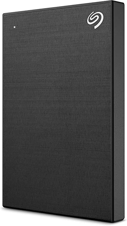 Seagate One Touch HDD with Password 2TB External Hard Drive – Black, for PC Laptop Mac and Chromebook, 6mo Mylio Photos and Dropbox, Rescue Service (STKY2000400)