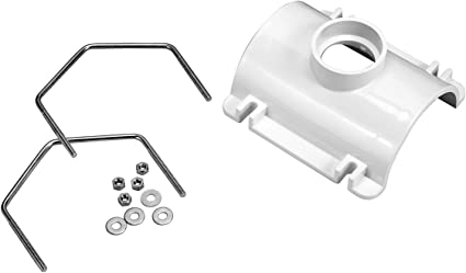 Oatey 43789 PVC Saddle Tee Kit, 3-Inch x 2-Inch