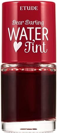 Etude House Dear Darling Water Tint Cherry Ade (21AD) | Vivid Color Lip Stain with Moisturizing Weightless & Non-sticky Finish | Smudge-proof & Lightweight | K-beauty