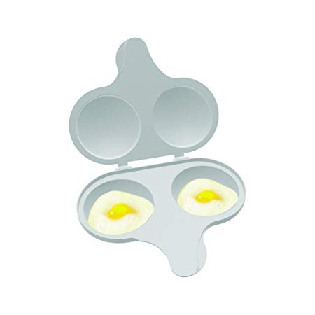 Nordic Ware Microwave 2 Cavity Egg Poacher