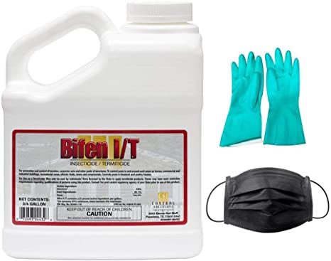 Bifen I/T Insecticide- 7.9% Bifenthrin 3/4 Gallon (Bundled with Pearsons Protective Kit)