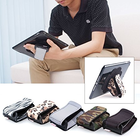 Title change to : TFY Padded Hand-Strap plus Tablet Pc Cover Case iPad Stand for iPad Mini & Mini 2 (Black)