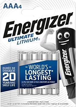 Energizer Lithium AAA 629612 4 Pack