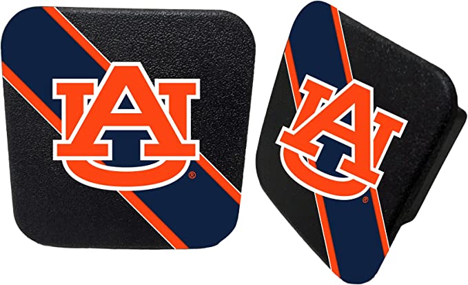 R and R Imports Auburn University Rubber Trailer Hitch Cover