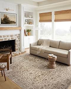 Loloi II Sorrento Bark/Natural 2'-7" x 8'-0" Runner Rug