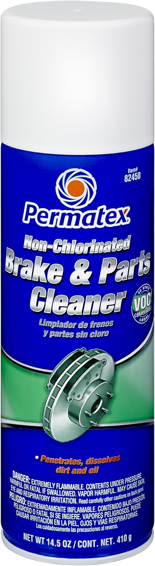 Permatex 82450 Non-Chlorinated Brake and Parts Cleaner, 14.5 oz.