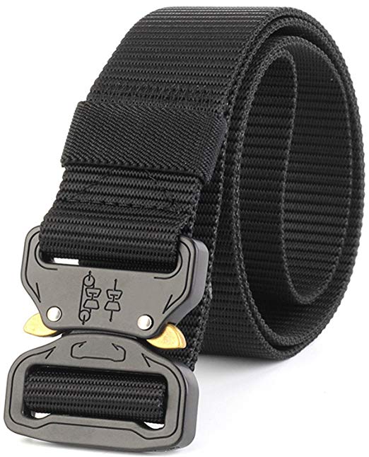 Heavy Duty Rigger’s Belt Concealed Carry Polic EDC Survival Hunting