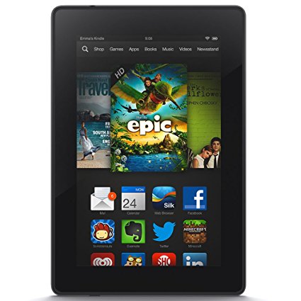 Kindle Fire HD 7", HD Display, Wi-Fi, 16 GB - Includes Special Offers (Previous Generation - 3rd)