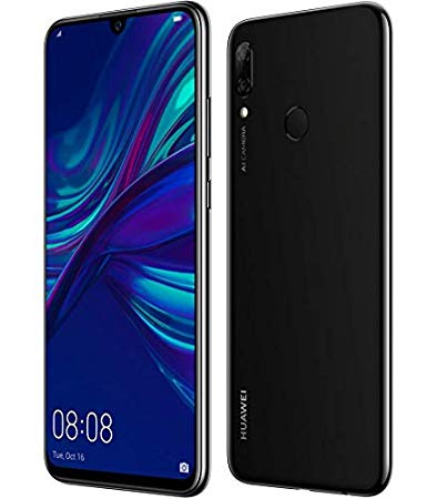 Huawei P Smart 2019 (32GB, 3GB) 6.21" FHD  Display, Dual Camera, 3400 mAh Battery, 4G LTE GSM Dual SIM Global Unlocked (Pot-LX3) - International Version - No Warranty