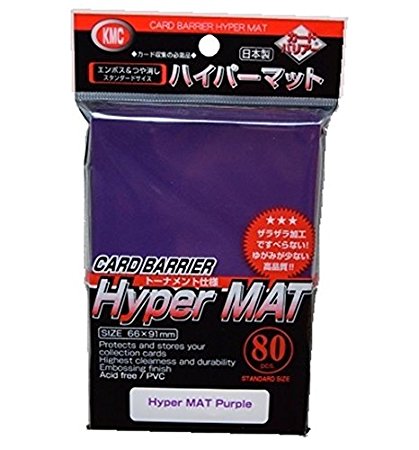 Hyper Matte Sleeves (Pack of 80), Purple