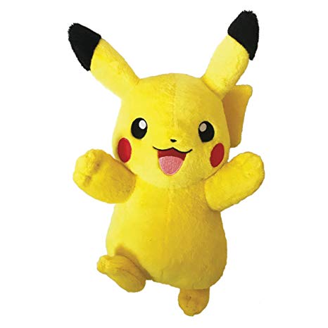 BANDAI – Pikachu Plush Toy 20 cm, 81222