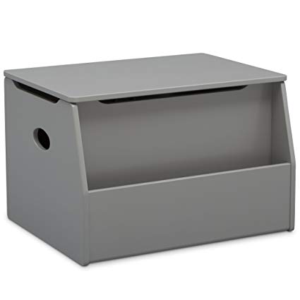 Delta Children Nolan Toy Box, Grey