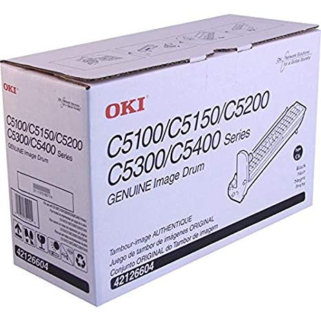 Oki C5100/C5150/C5200/C5300/C5400/C5510 Mfp Series Black Image Drum 15000 Yield