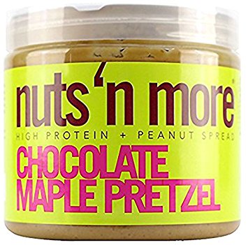 Nuts 'N More High Protein Chocolate Maple Pretzel Peanut Butter (16 oz)
