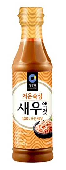 Korean Fermented Sauce 17.6oz (Salted Shrimp Sauce)
