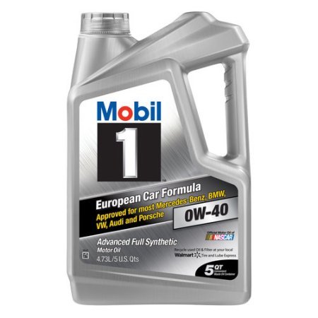 Mobil 1 0W-40 Advanced Full Synthetic Motor Oil, 5 qt.