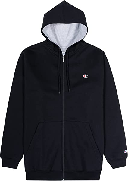 Champion Big and Tall Zip Hoodies for Men – Men’s Heavyweight Zip Hoodie Jacket