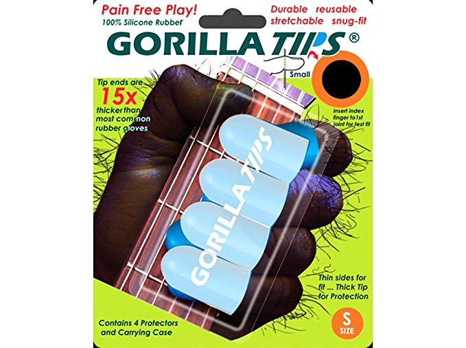 Gorilla Tips 98/GT101CLR Small Finger Protectors - Clear