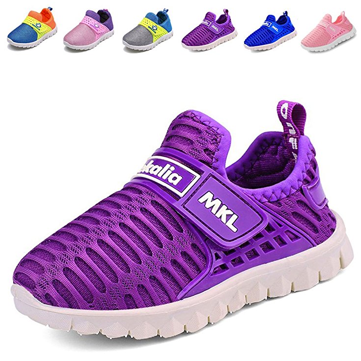 LINE BLUE Kids Breathable Fashion Slip-on Sneakers for Autumn and Winter (Toddler / Little Kid)