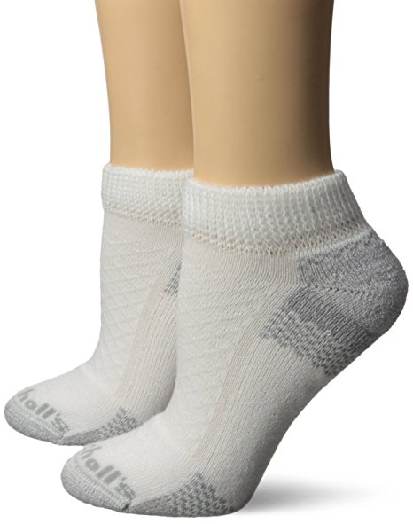 Dr. Scholl's Women's 4 Pack Diabetic and Circulatory Low Cut Socks