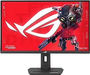 ASUS ROG Strix 27” 4K HDR400 USB-C Gaming Monitor(XG27UCS)–UHD (3840 x 2160), 160Hz, 1ms, Fast IPS,130% sRGB,Extreme Low Motion Blur Sync, G-Sync Compatible, DisplayWidget, Tripod socket, 3yr warranty