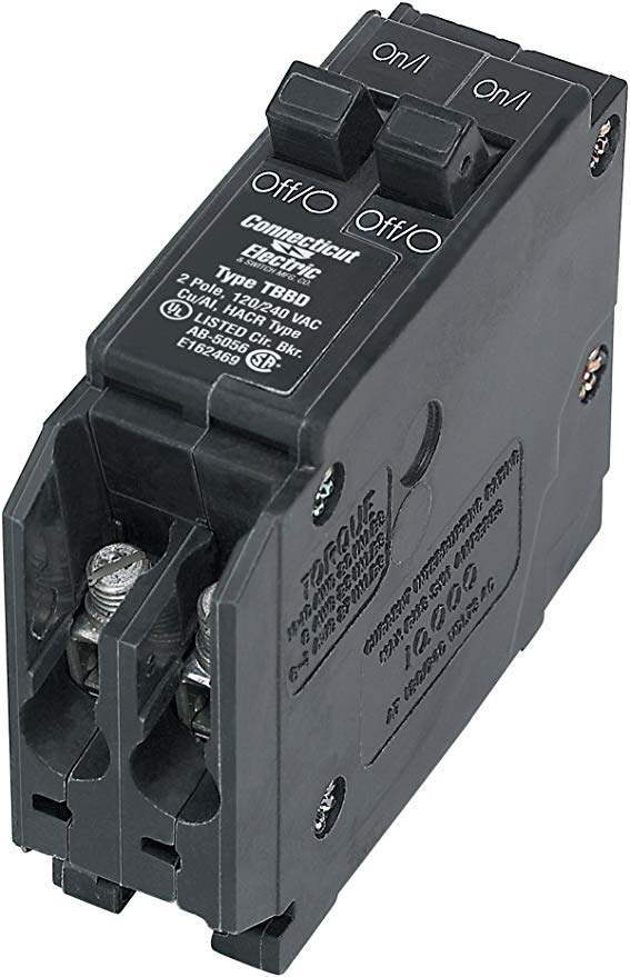 Parallax Power Supply UBI-TBBD2020 20/20 Amp Circuit Breaker