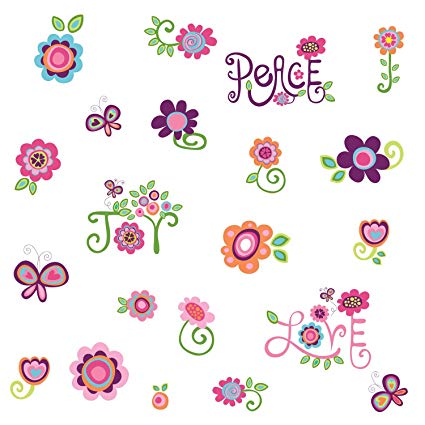 RoomMates Love, Joy, Peace Peel and Stick Wall Decals