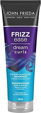 John Frieda Frizz Ease Dream Curls SLS/SLES Sulfate Free Shampoo, 250 ML