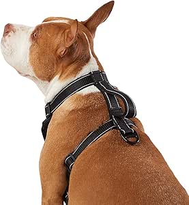 KONG Max Ultra Durable Neoprene Padded Chest Plate Dog Harness offered by The Barker Company (Black, XL)