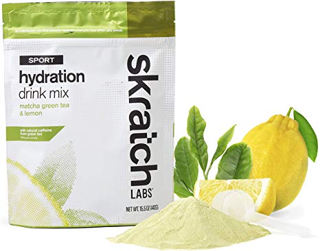 Skratch Labs, Drink Mix Sport Hydration Matcha Green Tea Lemon, 15.5 Ounce