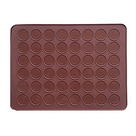 Axe Sickle 1pcs Macarons Silicone Mat Baking Mold ,Almond muffin chocolate chip cookies - 48 Capacity