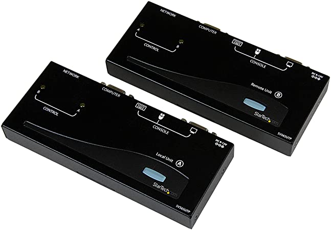 StarTech.com USB PS2 KVM Console Extender Cat5 Extender - KVM Extender - up to 500 ft - SV565UTP