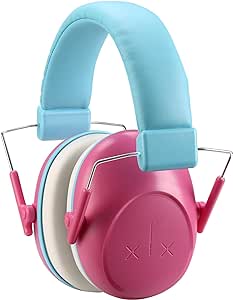 ProCase Kids Noise Cancelling Headphones, Kids Ear Protection Monster Jam Truck, Fireworks Hearing Protection Noise Reduction, Noise Canceling Earmuffs for Sensory Autism Toddler Children -Pink